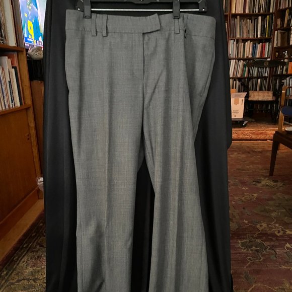 Akris Punto via Saks Jandel Leather jacket, shell, and slacks. - Picture 13 of 16